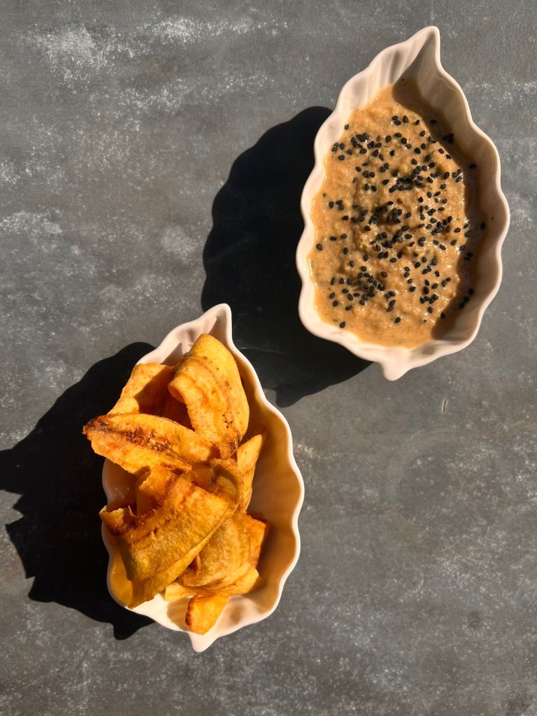 Plantain & dip